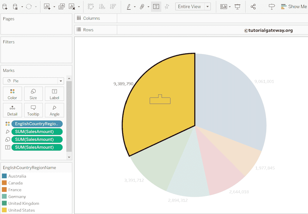 Add Data Labels Inside a Pie Chart 1