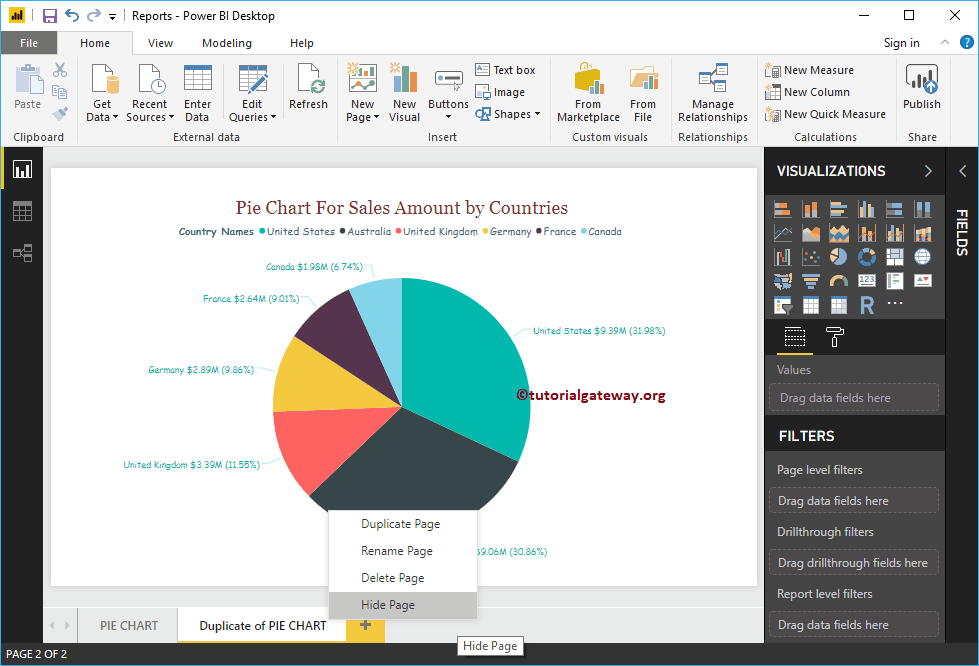 Add Rename and Duplicate Pages in Power BI 13