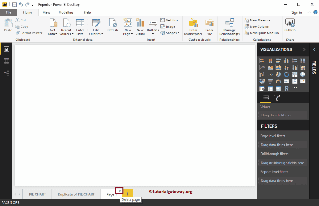 Add Rename and Duplicate Pages in Power BI 9