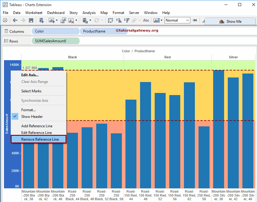 Add Reference Distributions in Tableau 14