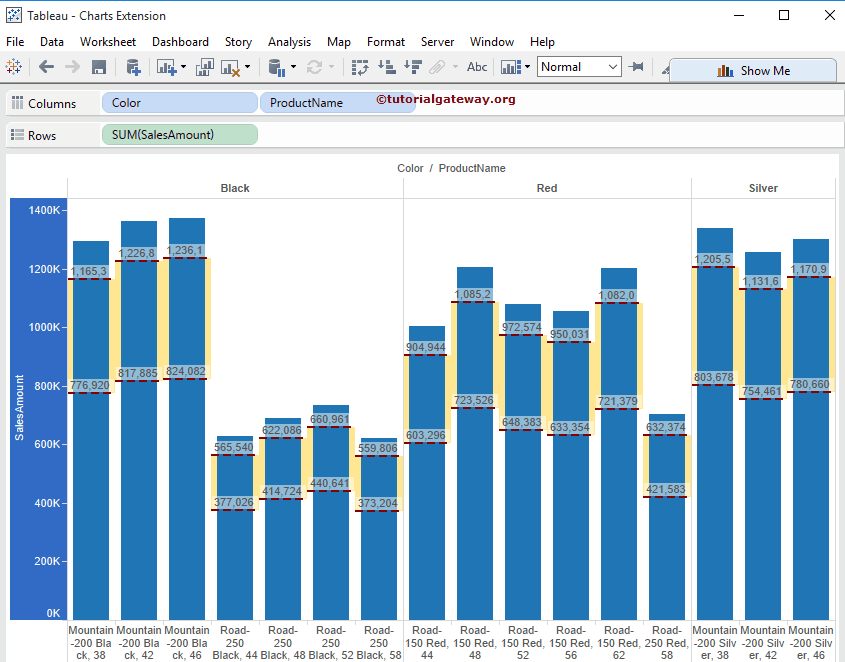 Add Reference Distributions in Tableau 18