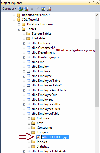 After DELETE Triggers in SQL Server 3
