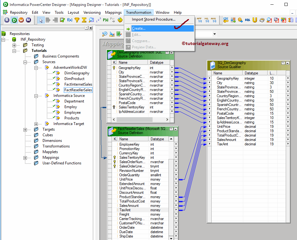 Aggregator Transformation in Informatica 4