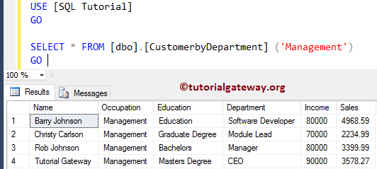 Alter User Defined Functions 12