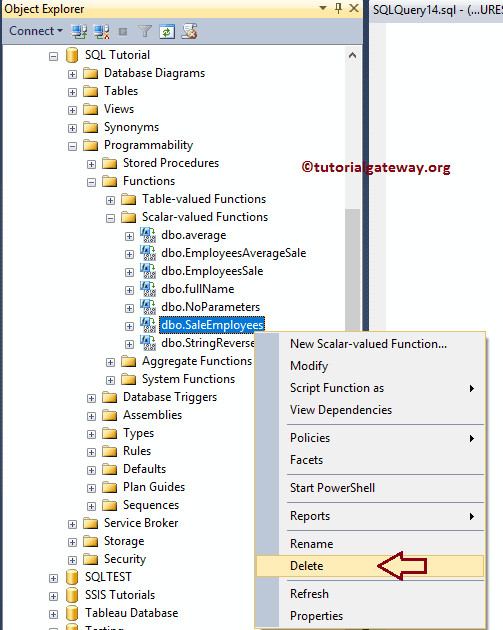 Alter User Defined Functions 14