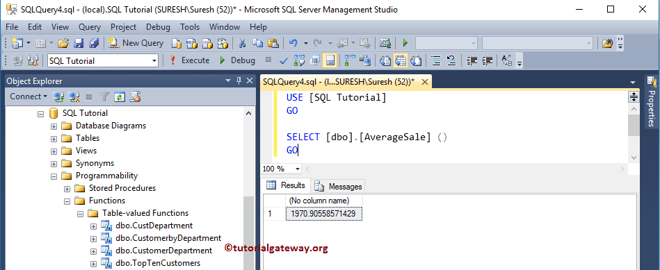 Alter User Defined Functions 3