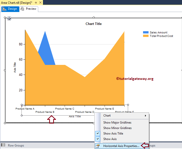 Format Area Chart in SSRS 11