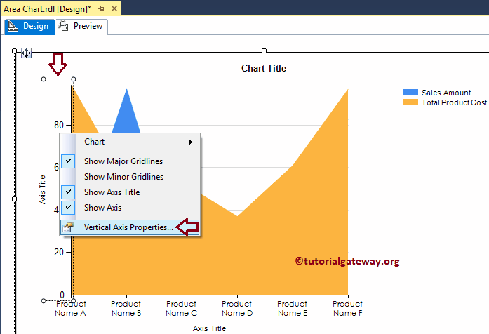 View Vertical Axis Properties 13