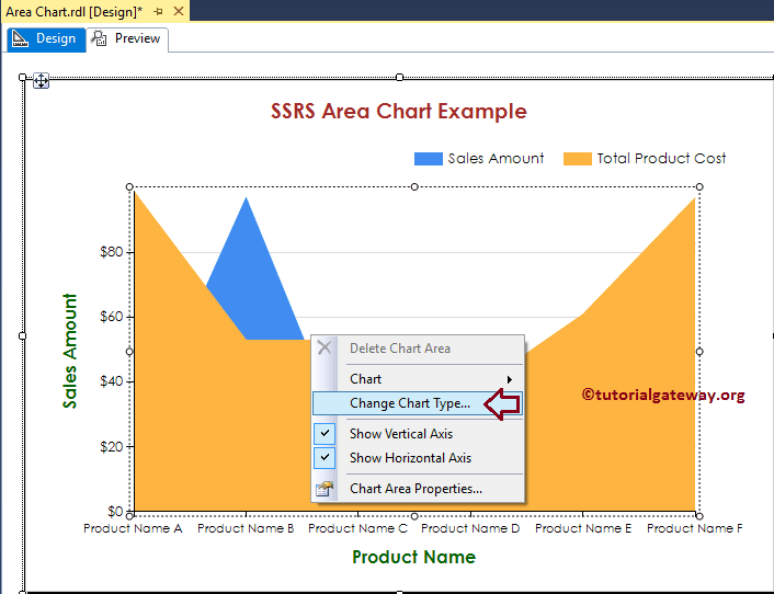 Change Area Chart Type 27
