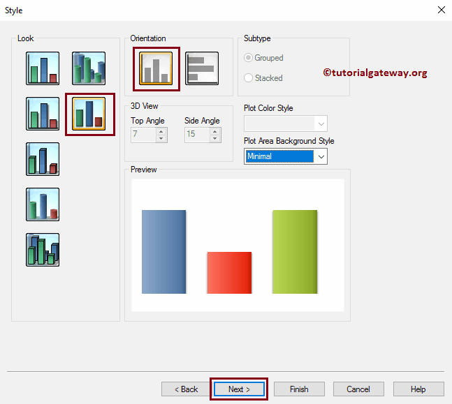 Bar Chart in QlikView 13