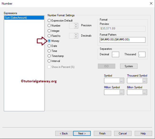 Bar Chart in QlikView 17