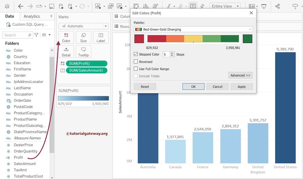 Choose Diverging Colors 4