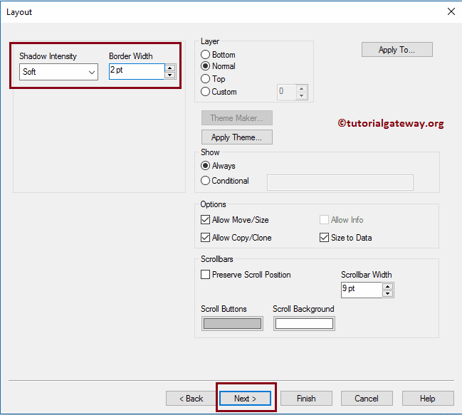 Block Chart in QlikView 14