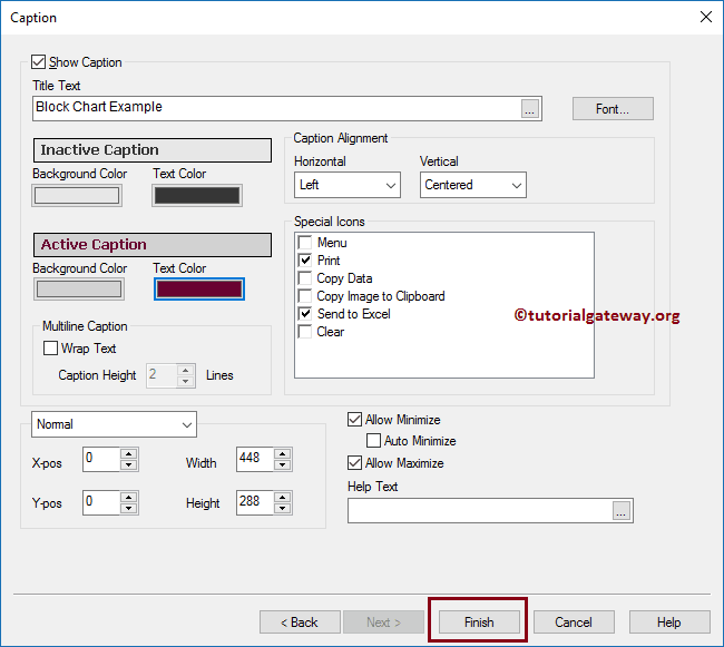 Block Chart in QlikView 15