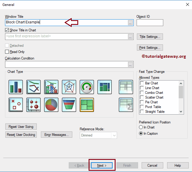 Block Chart in QlikView 5