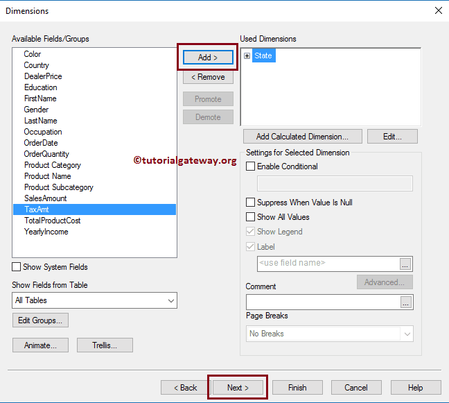 Block Chart in QlikView 6