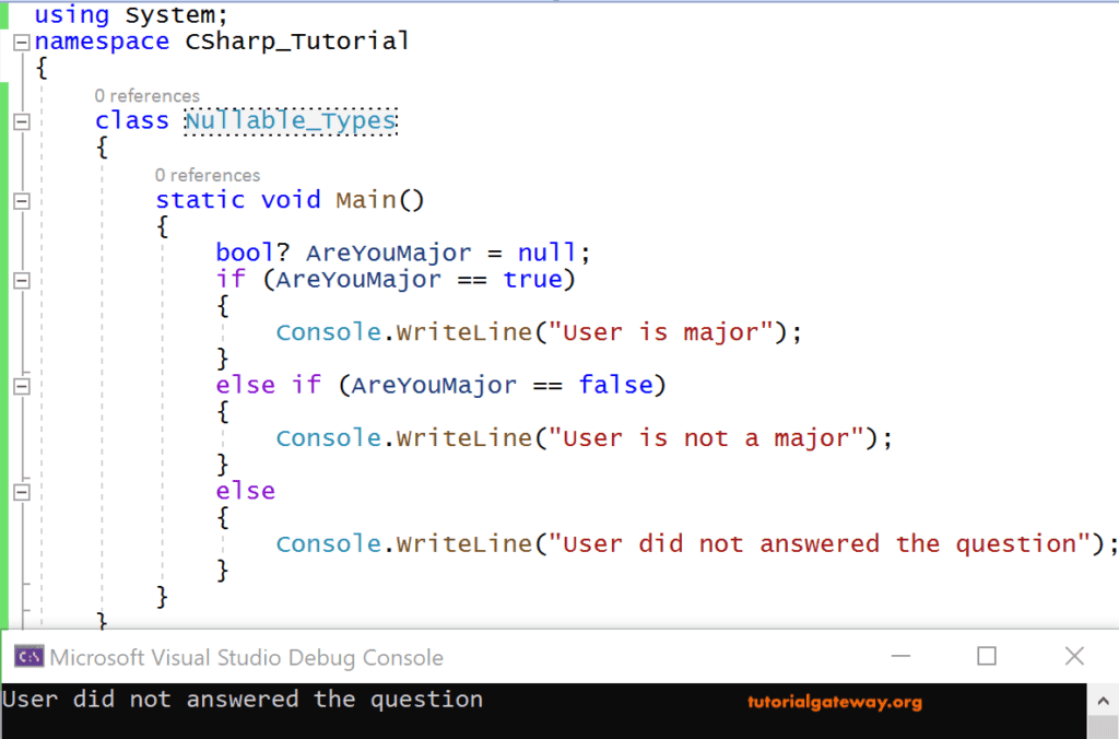 C# Nullable Types