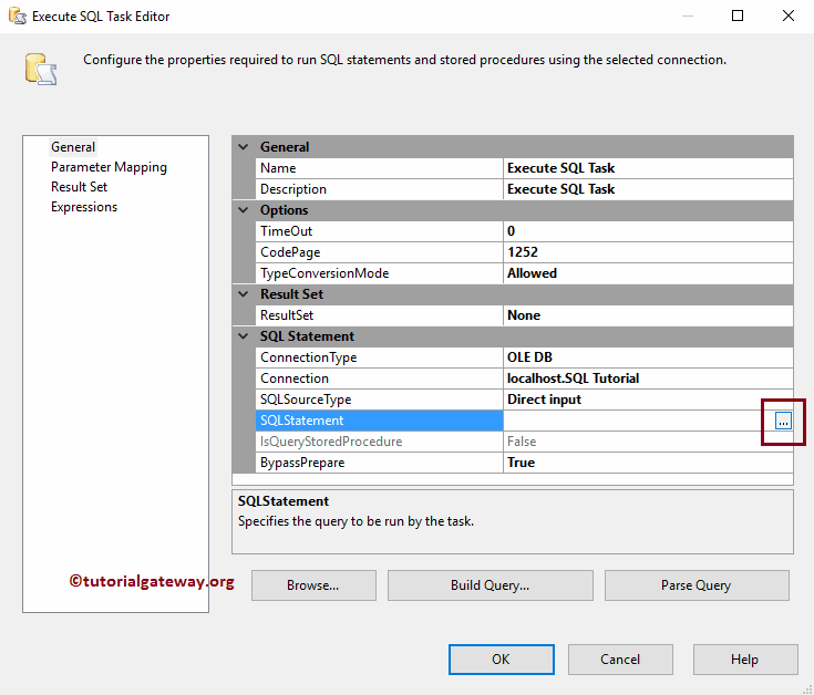 Checkpoints SQL Statement