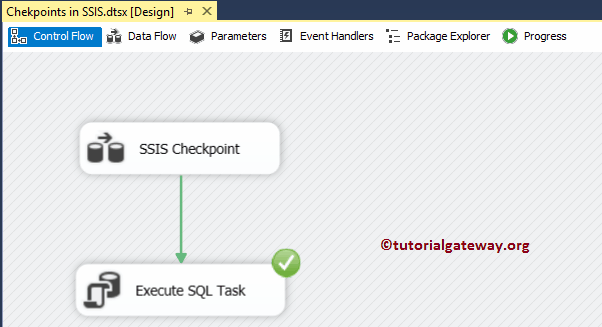 Checkpoints in SSIS Example 21
