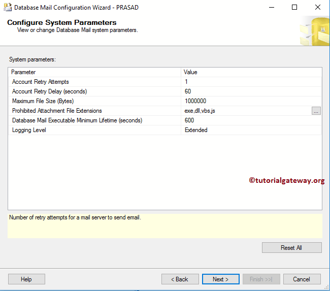 Configure System Parameters 10