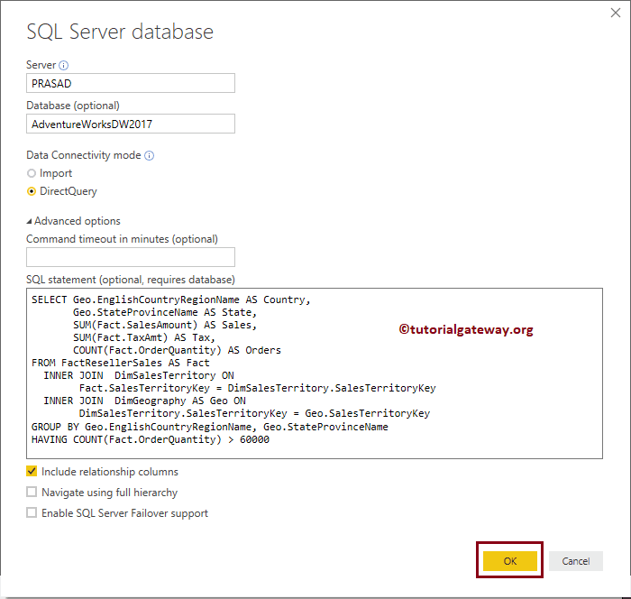 Connect to SQL Server 2