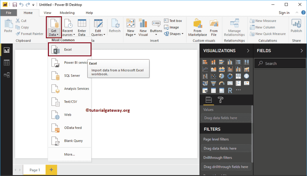 Connect Power BI to Multiple Excel Sheets and Get Data