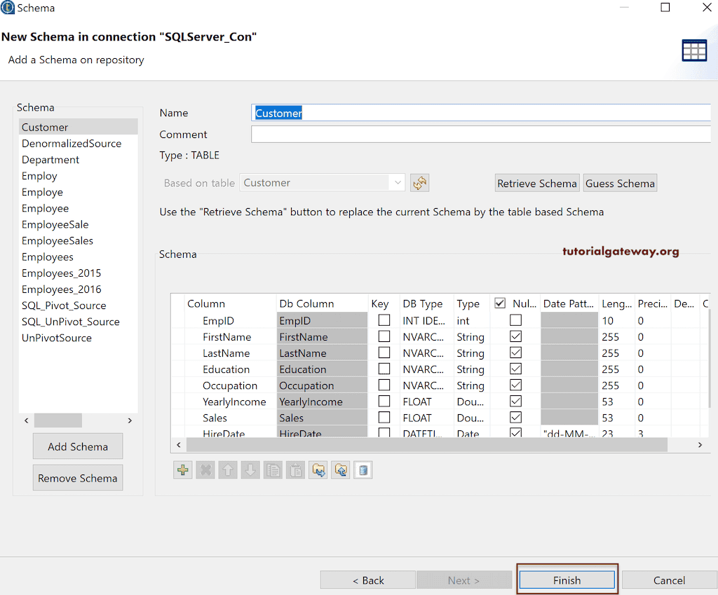 Connect Talend to SQL Server 11
