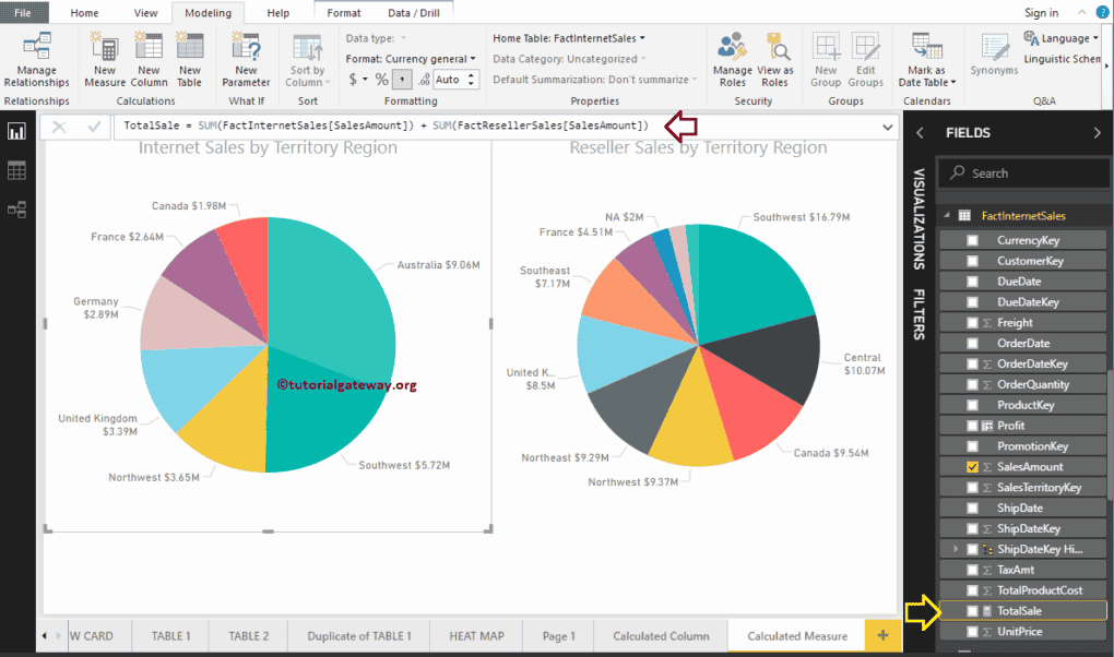 Create Calculated Measures in Power BI 3