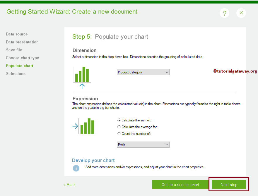 Create New QlikView Report Using Wizard 16