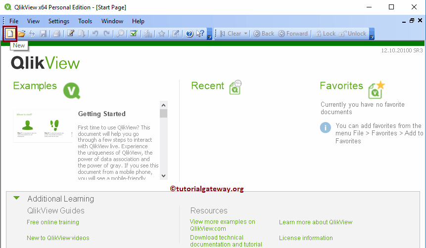 Create New QlikView Report Using Wizard 3