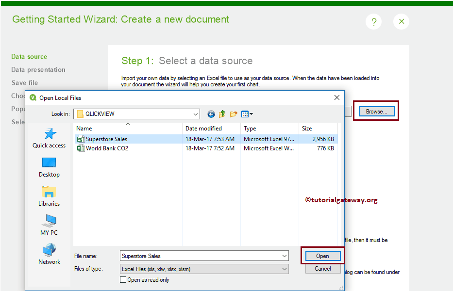 Create New QlikView Report Using Wizard 5