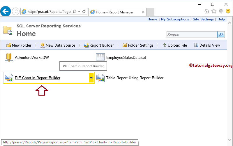 Open Report Manager to View 16