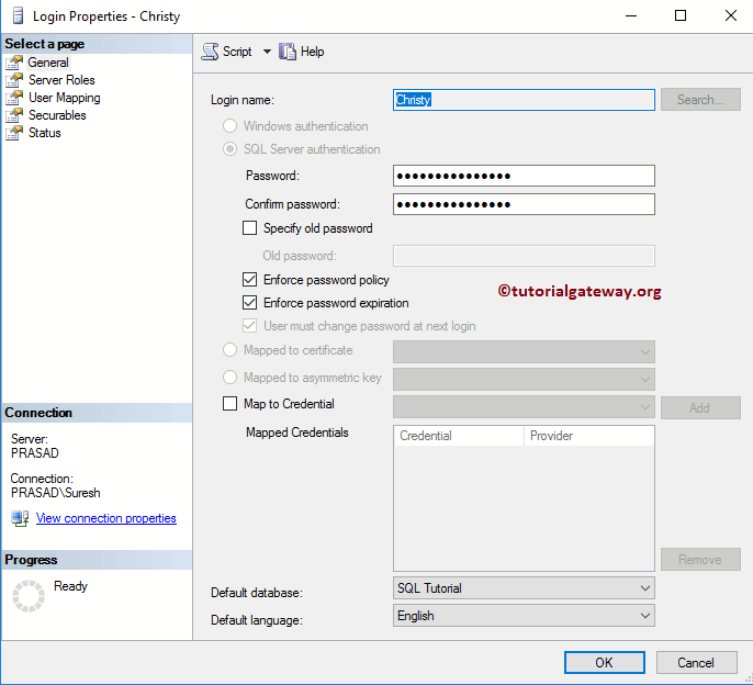 Edit existing user 25
