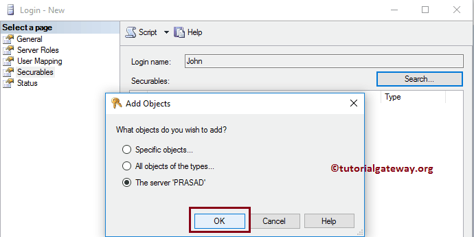 Add the Server Instance Object 9