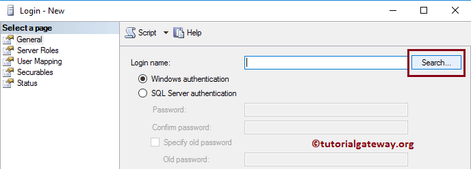 Create Windows Login 4