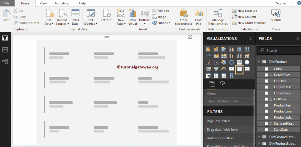Create a Multi-Row Card using Visualization Icon