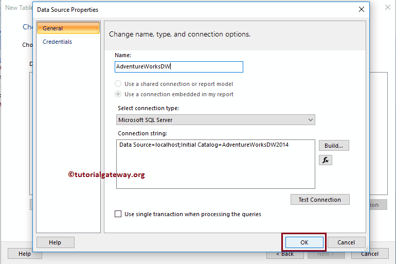 Create a connection manager 7