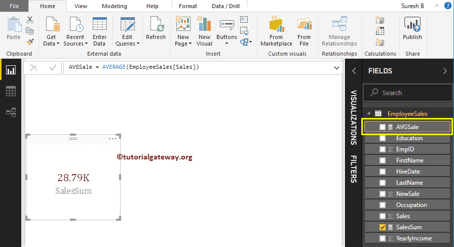 DAX AVERAGE Function 7