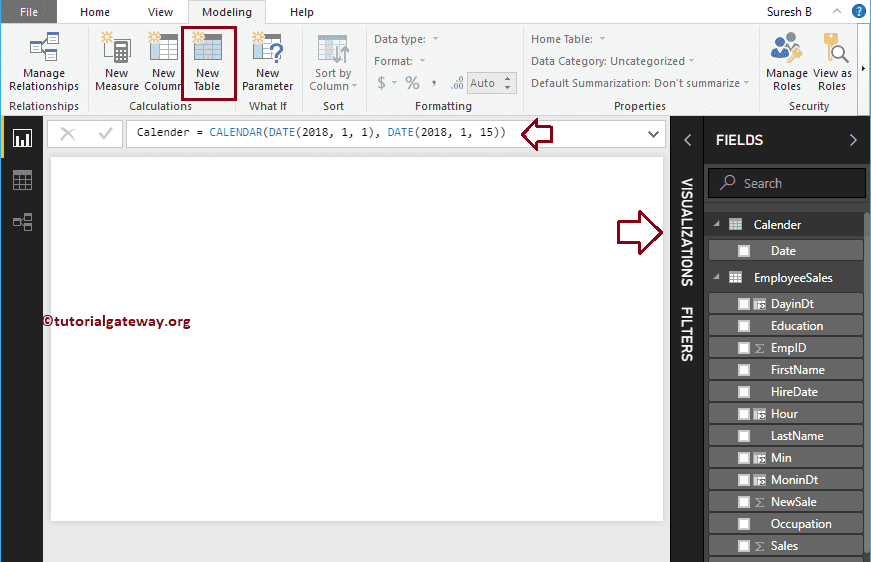 DAX CALENDAR Date Function 15