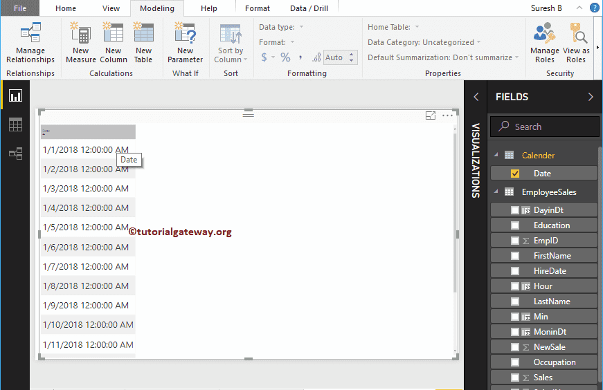 DAX CALENDAR Function 16