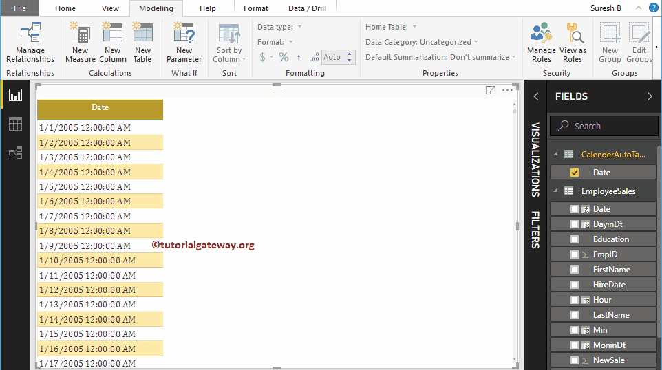 DAX CALENDARAUTO Date Function 21