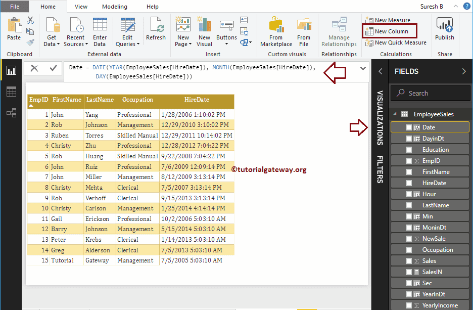 Power BI DAX DATE Functions 17