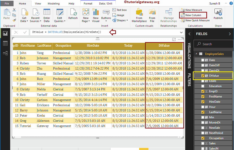 DAX DATEVALUE Functions 31
