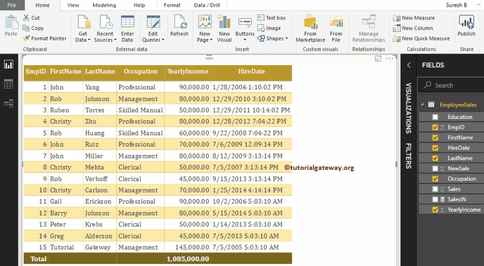 Power BI DAX Date Functions 1