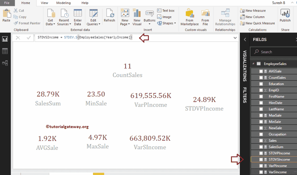 DAX STDEVS Function 14