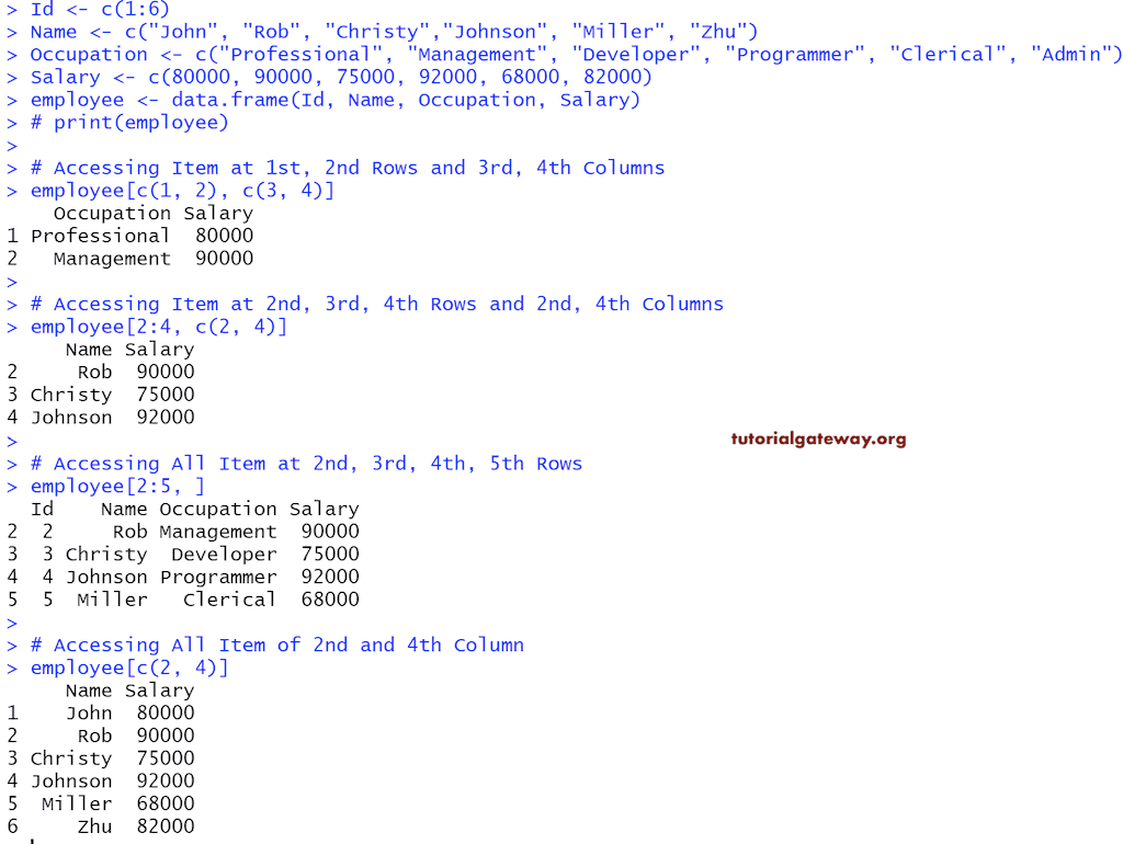 Access Multiple Items 6
