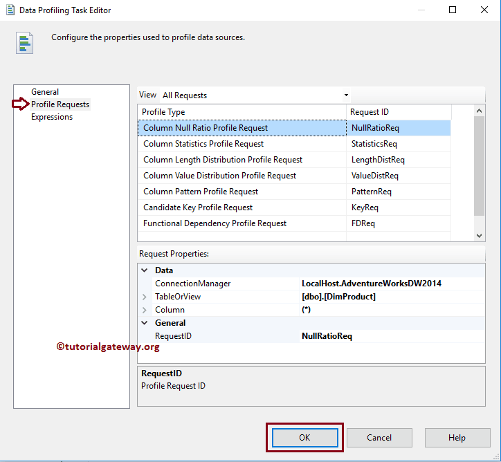 Data Profiling Task in SSIS 13