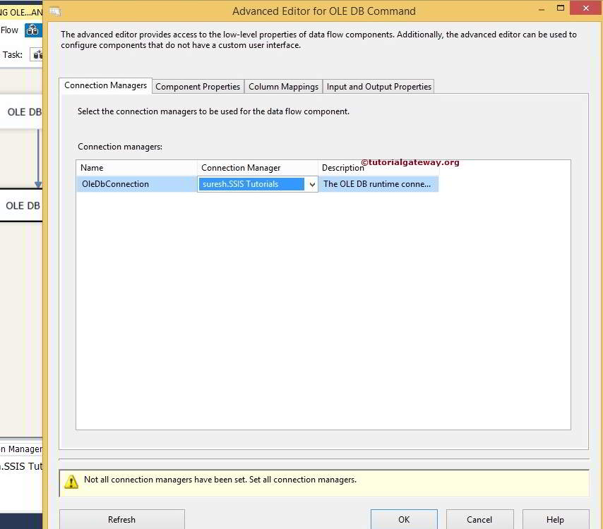 Delete Data Using OLEDB Command Transformation in SSIS 5