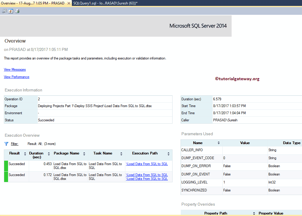 SSIS Package Deployment using BIDS 18