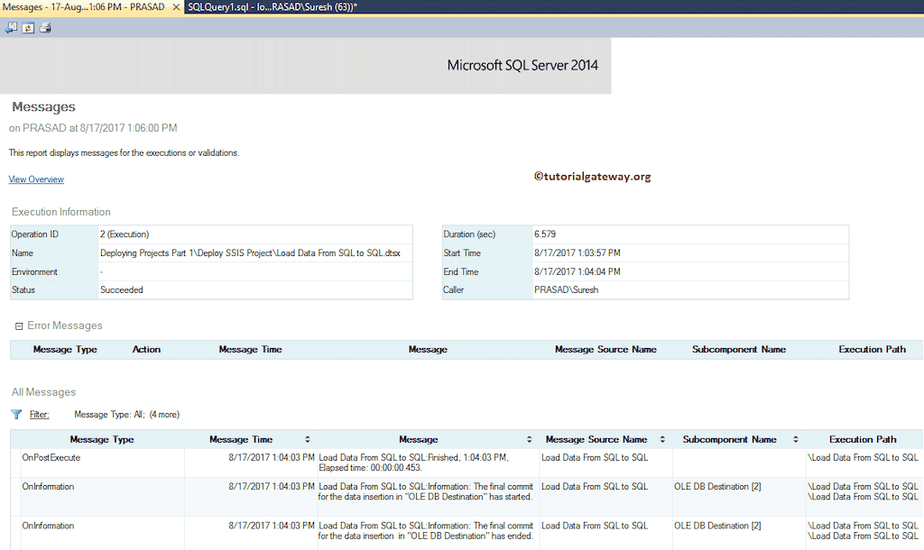 SSIS Package Deployment using BIDS 19